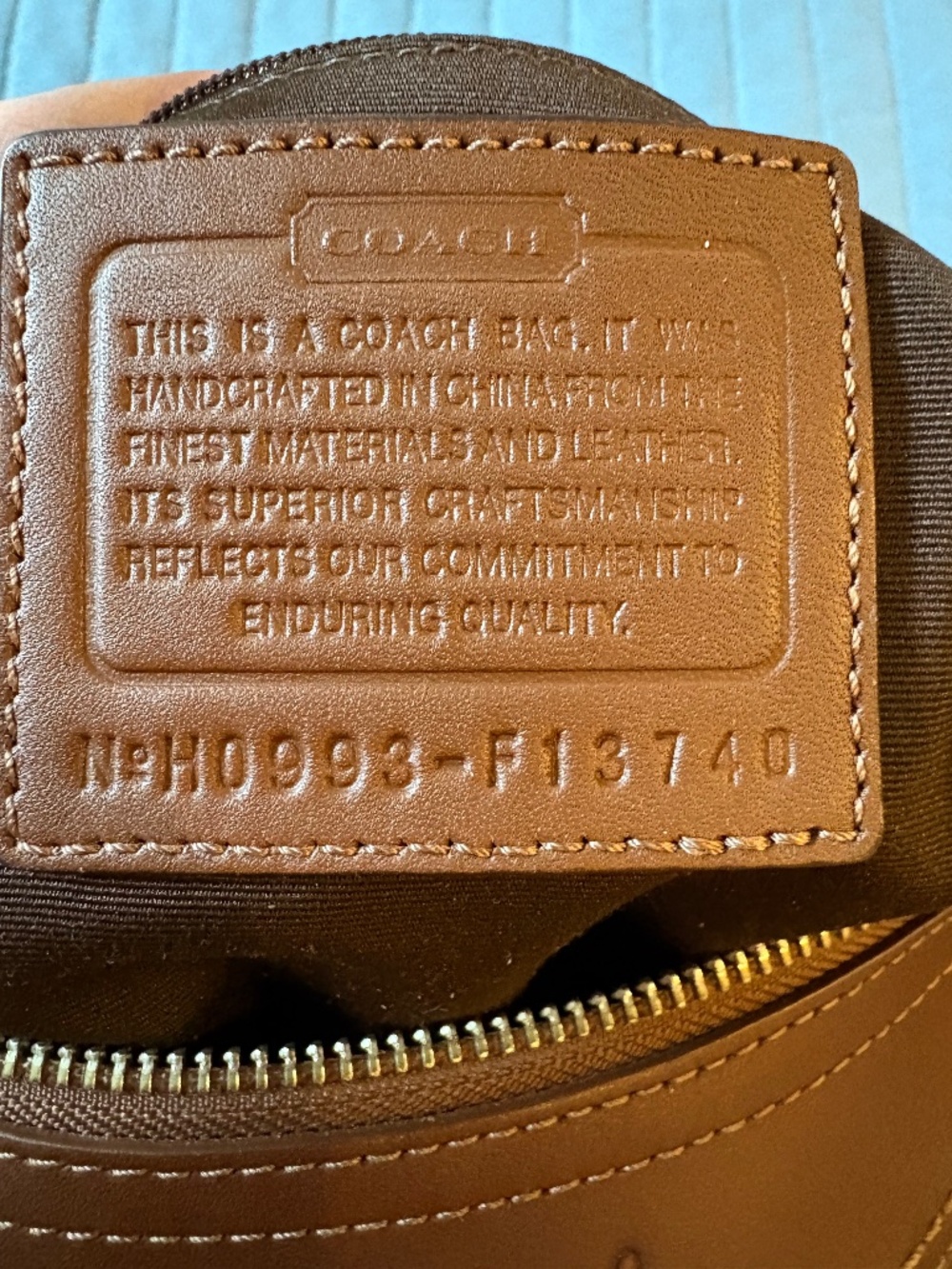 Authentic Coach Soho Hobo Bag - Picture 6 of 9